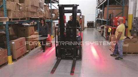 Mini excavator red zone lights 